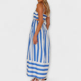 Svea - Maxi Dress in Bare Bloom