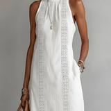 Jimena™ - Linu eleganta midi kleita