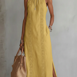 Jimena™ - Linena eleganta midi kleita